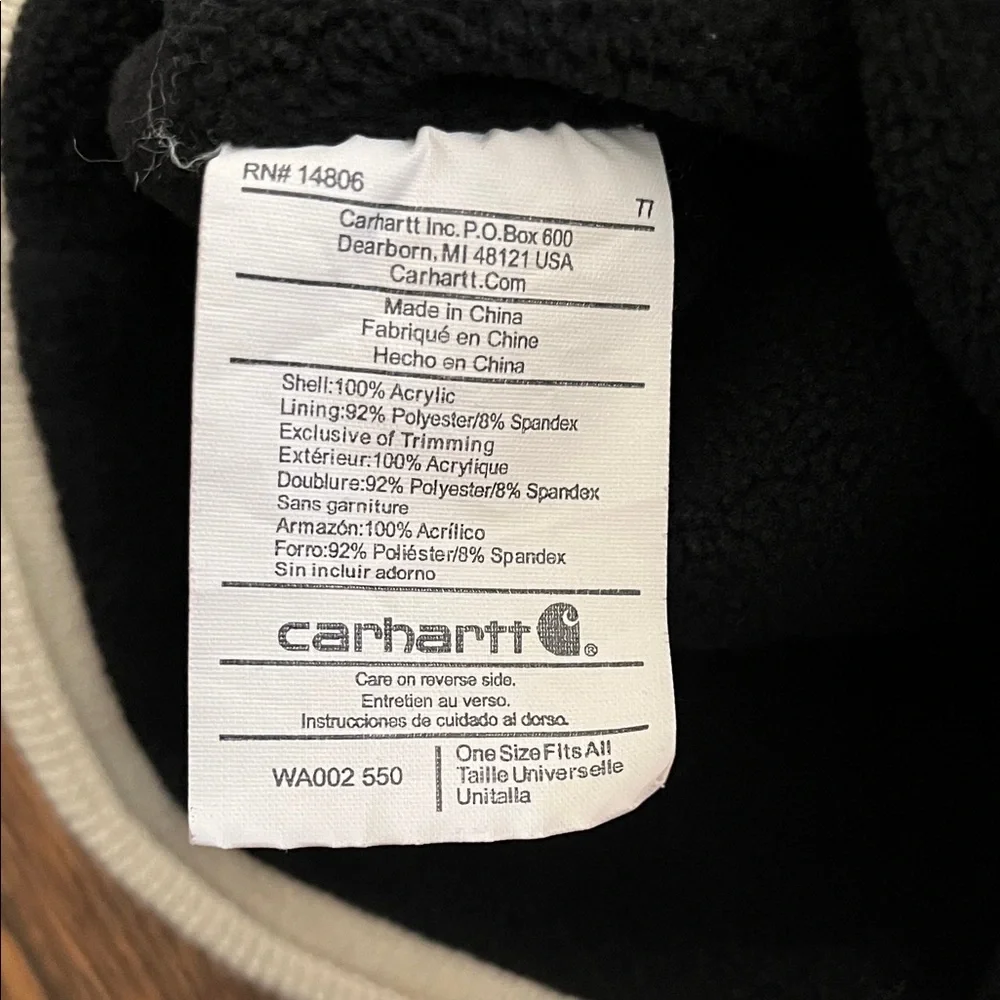 Carhartt Kids Striped Beanie - Blue, Purple, Gray